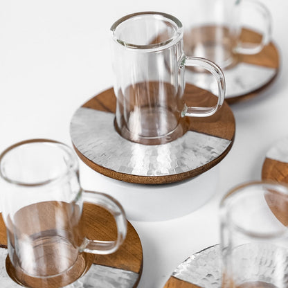 Wood x Aluminium Tea Set