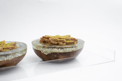 Neqsa - Resin x Wood Bowls