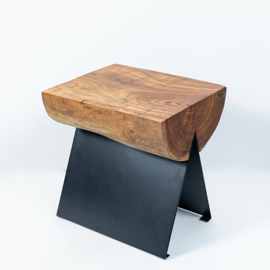 Metal x Wood Side Table