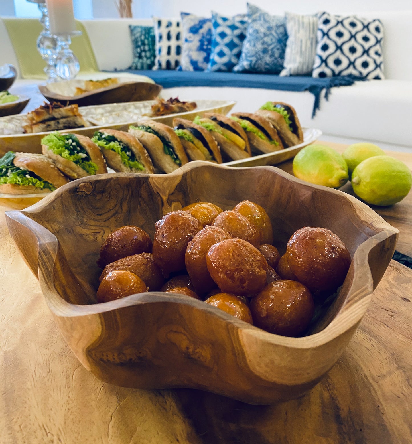 Plain Natural Wooden Bowl