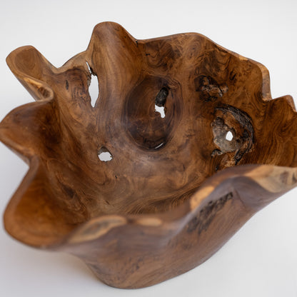 Plain Natural Wooden Bowl