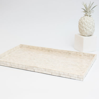 Large Rectangular Shell Tray