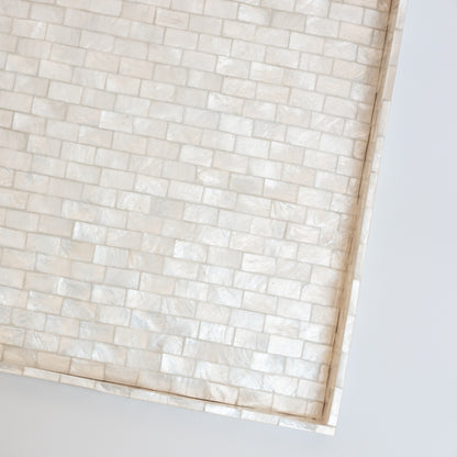 Large Rectangular Shell Tray