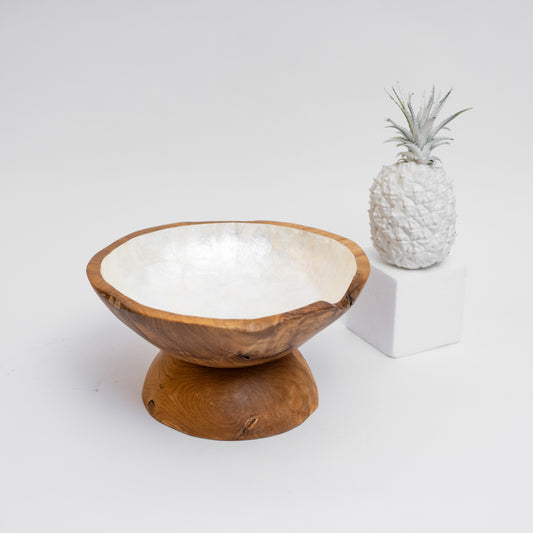 Wood x Shell Standing Bowl