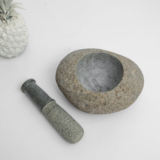 Stone Mortar and Pestle