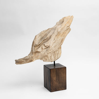 Rustic Wooden Sculpture