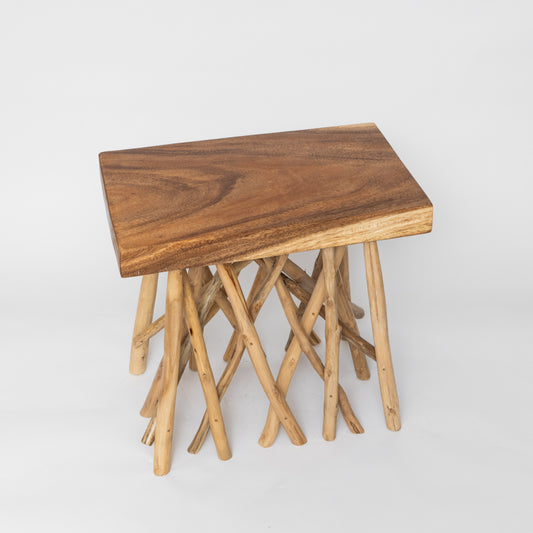 Roots Wooden Stool