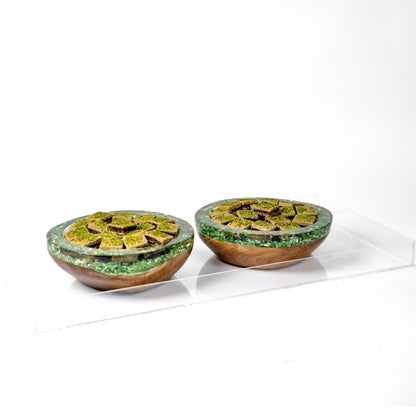 Neqsa - Resin x Wood Bowls