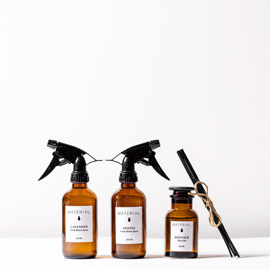 Home Spray and Diffuser Set in White