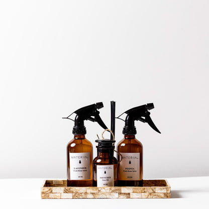 Home Spray and Diffuser Set in Gold