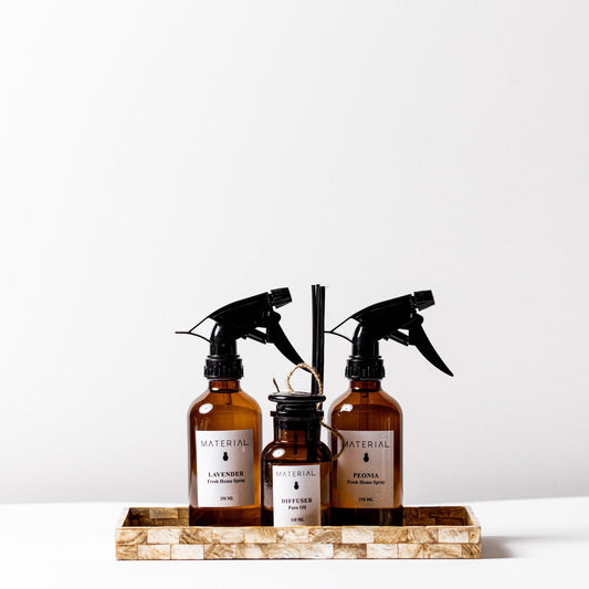 Home Spray and Diffuser Set in Gold